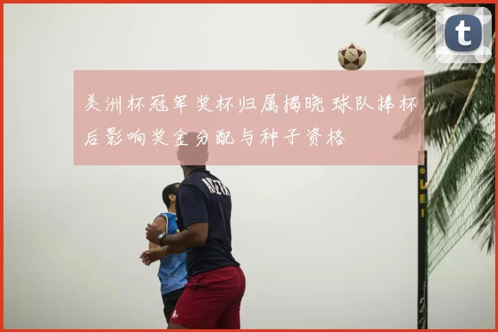 美洲杯冠军奖杯归属揭晓 球队捧杯后影响奖金分配与种子资格