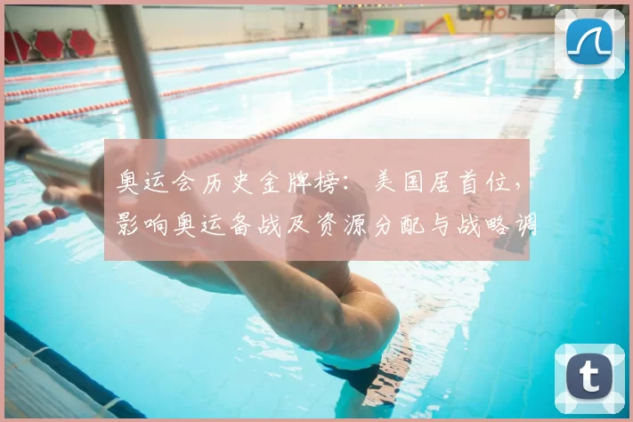 奥运会历史金牌榜：美国居首位，影响奥运备战及资源分配与战略调整