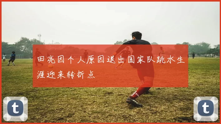 田亮因个人原因退出国家队跳水生涯迎来转折点