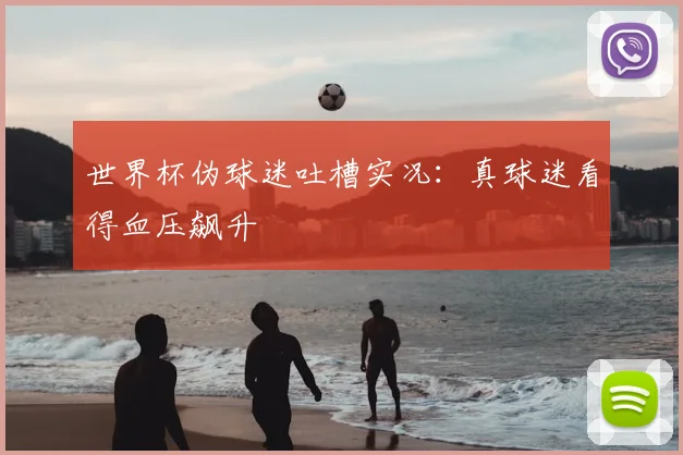 世界杯伪球迷吐槽实况：真球迷看得血压飙升